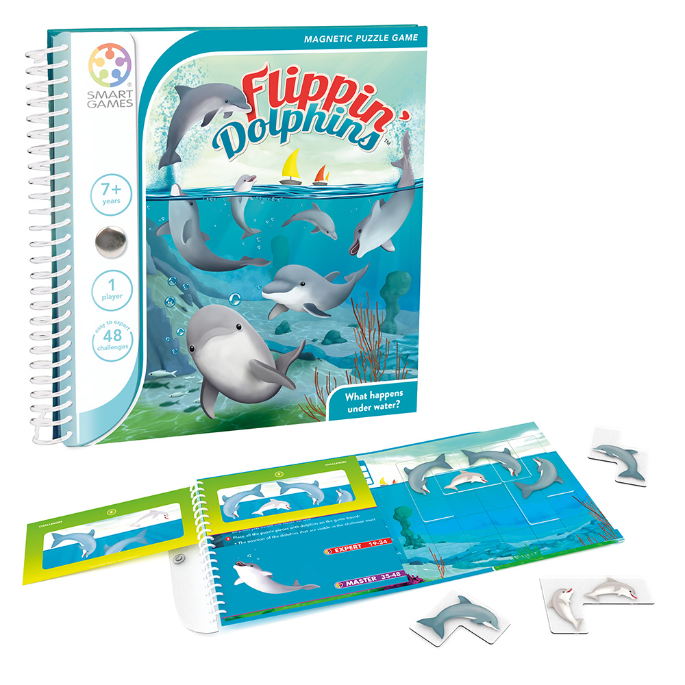 Smartgames Magnetic Travel Flippin Dolphins