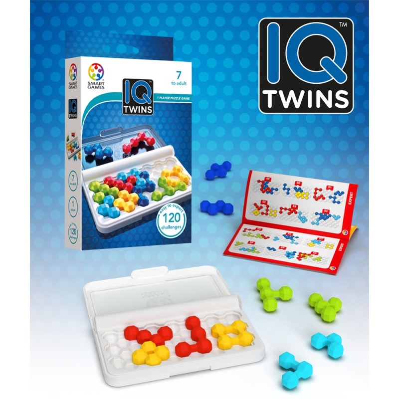 Smartgames επιτραπέζιο IQ Twins (120 challenges)
