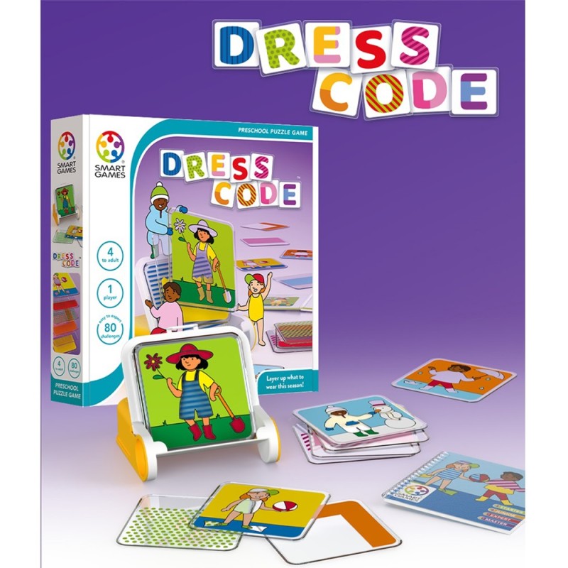 Smartgames Επιτραπέζιο Dress Code (80 challenges)
