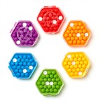 Smartgames Επιτραπέζιο ταξιδίου - σπαζοκεφαλιά IQ Hexpert, επιλογή από 6 χρώματα