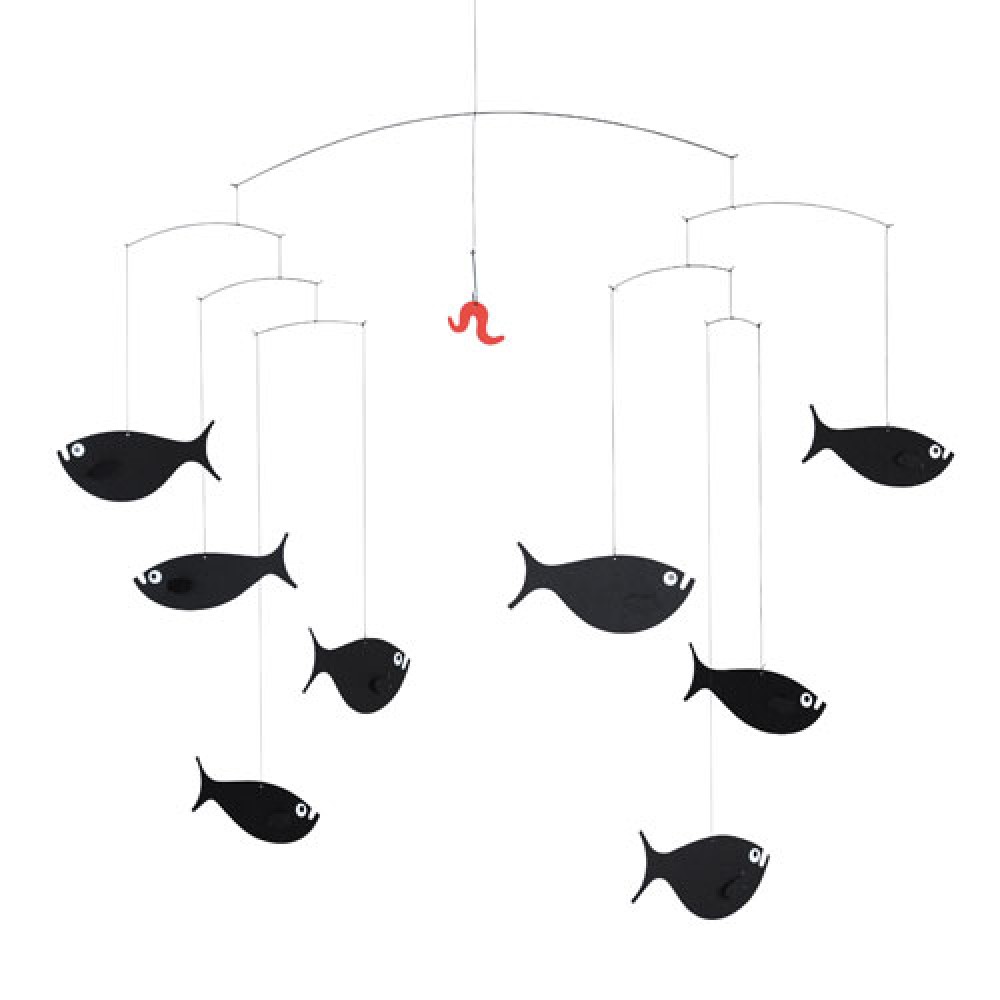 Shoal of Fish 1965 (Cardboard) Mobile 45x60