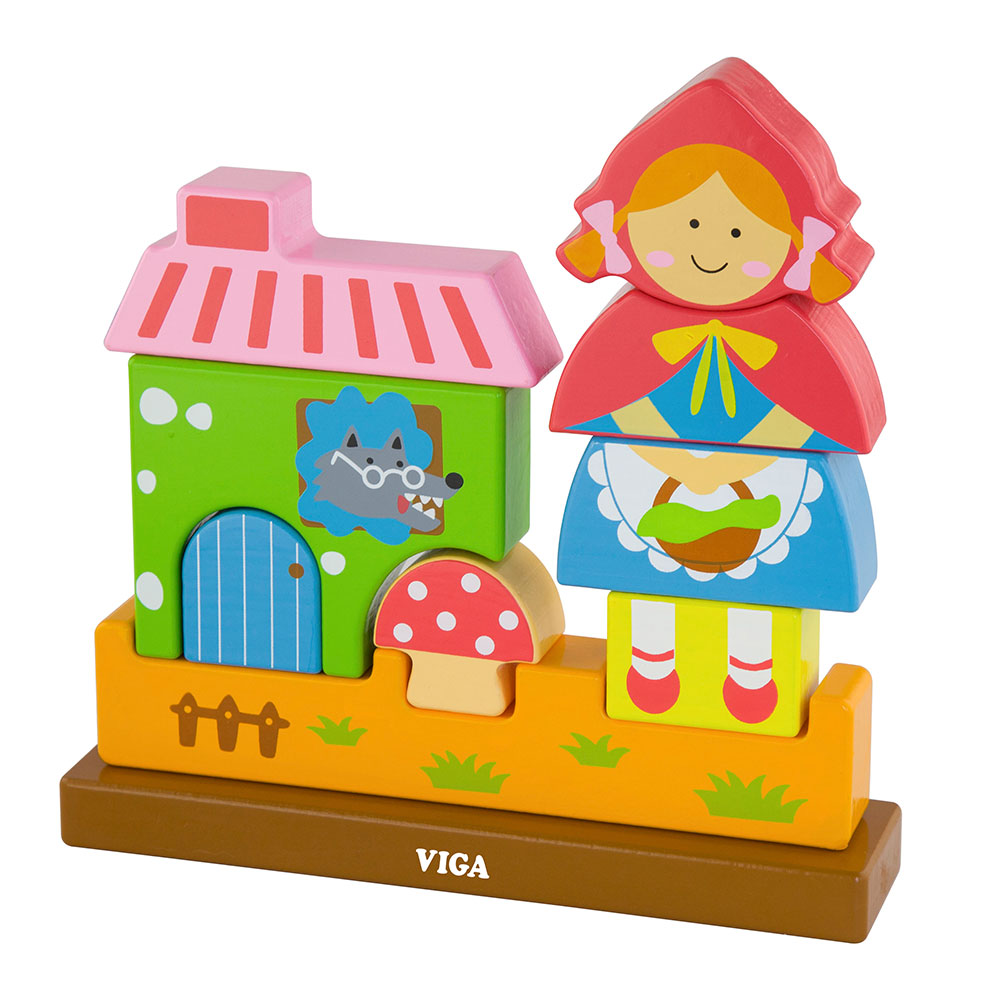 Viga Magnetic 3D Puzzle - Red Riding Hood