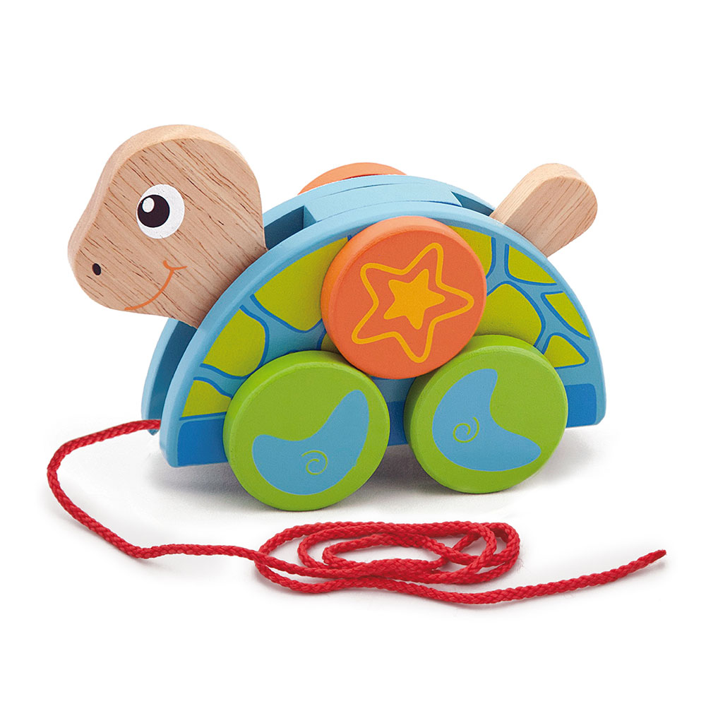 Viga Pull Along Toy Turtle