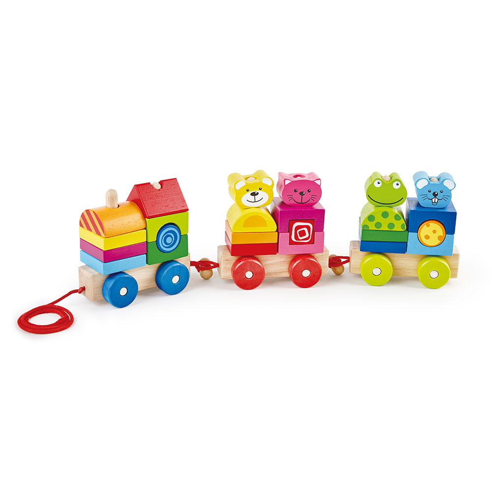 Pin Toys 4 Friends Wooden Train
