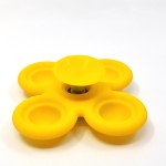 uFun Βρεφικό γυροσκόπιο σιλικόνης - Pop It παιχνίδι Κίτρινο