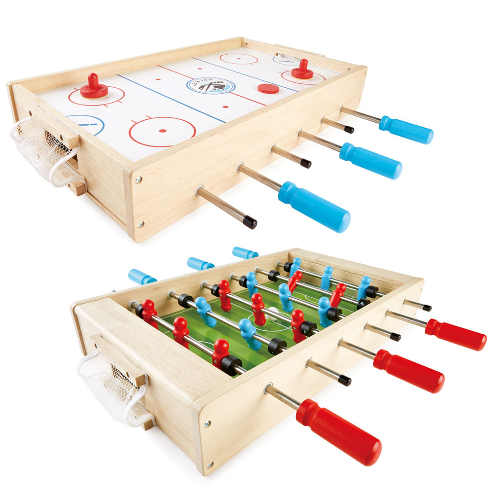 Pin Toys 2 in 1 games:  Football &Ice hockey