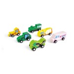 Pin Toys vehicle set 2-6pc