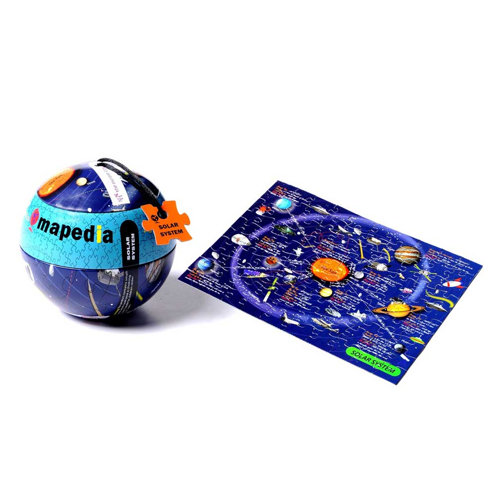 Mapedia - illustrated map puzzles 'Solar System'