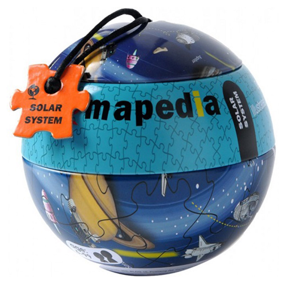 Mapedia - illustrated map puzzles 'Solar System'