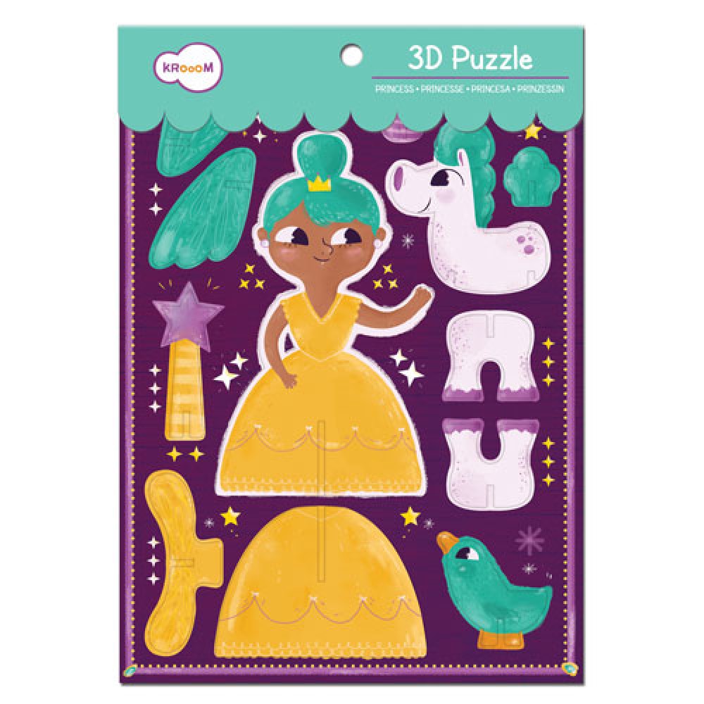 Krooom 3D Puzzle Princess