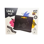 Imanix Μαγνητικό Παιχνίδι Δημιουργίας Μαύρο Imapad 31x25εκ.