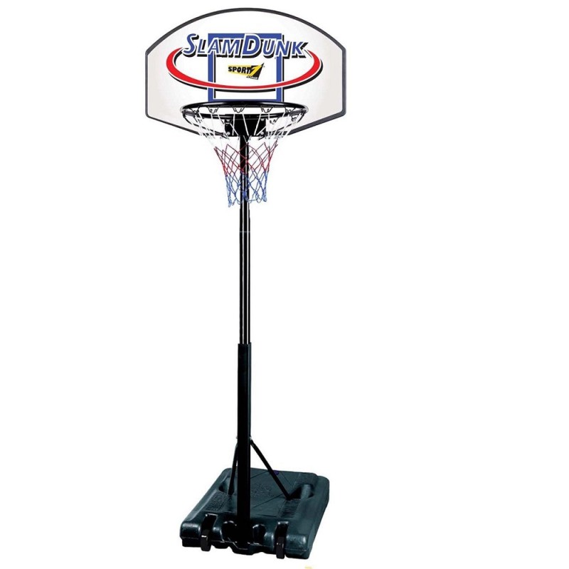 Sport1 Μπασκέτα 71x45 με ύψος 140/210 cm και καλάθι 40 εκατοστά