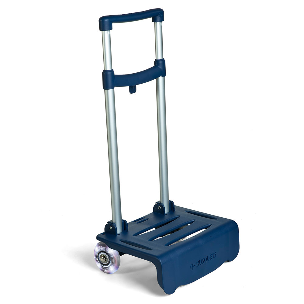 Βusquets Trolley Large with lighted wheels BLUE