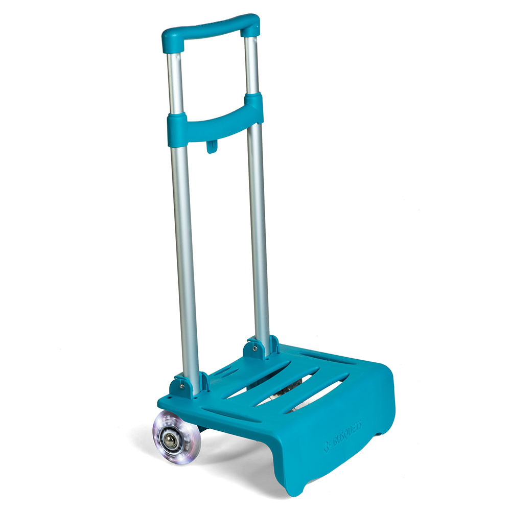 Βusquets Trolley Large with lighted wheels TURQUOISE