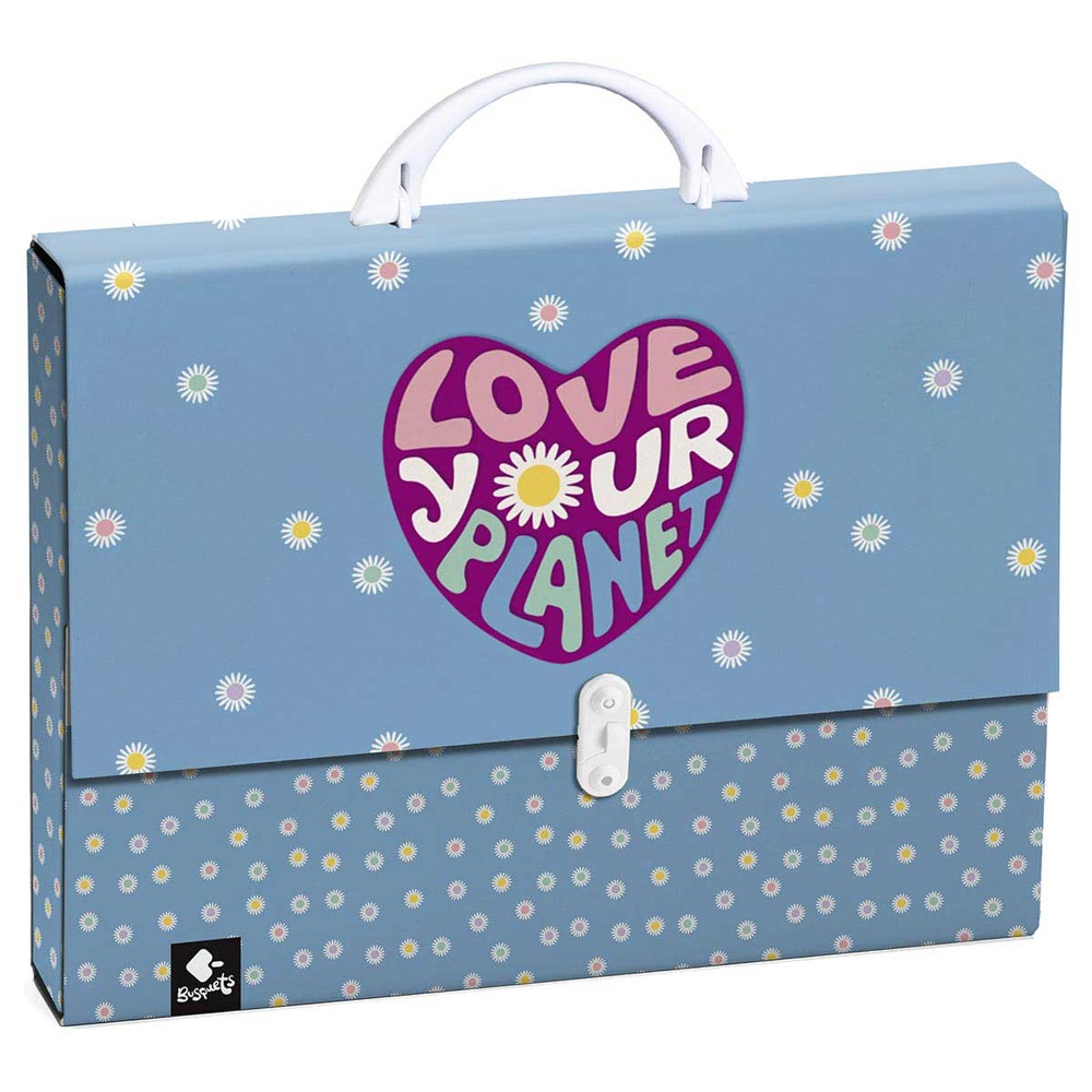 Βusquets Cardboard briefcase Love Planet M22