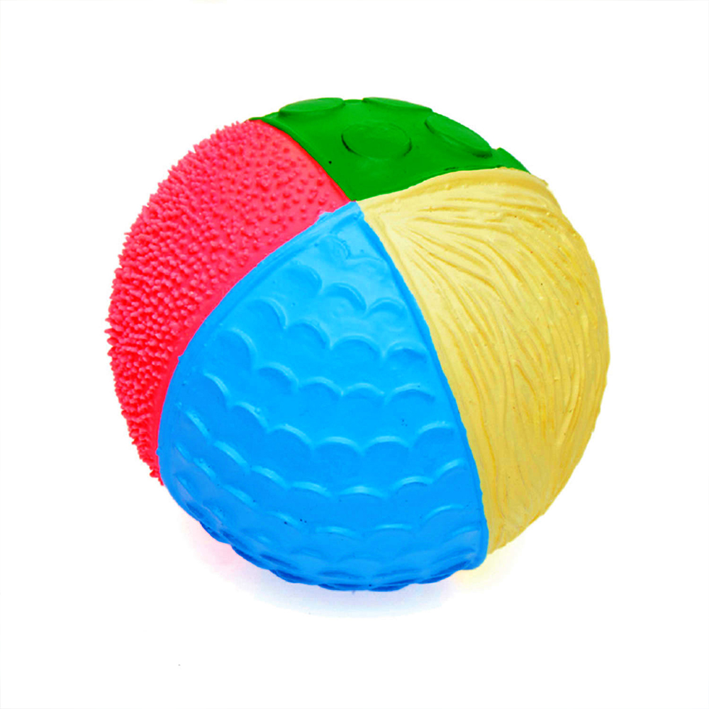 Lanco αισθητηριακή μπάλα πολύχρωμη από φυσικό καουτσούκ "Φαντασία"
