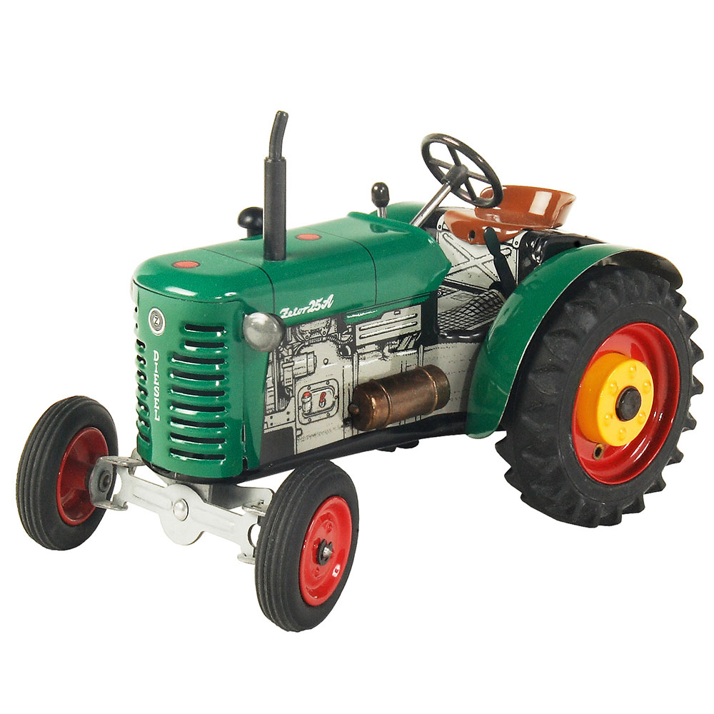 Kovap Wind-up metal tractor
