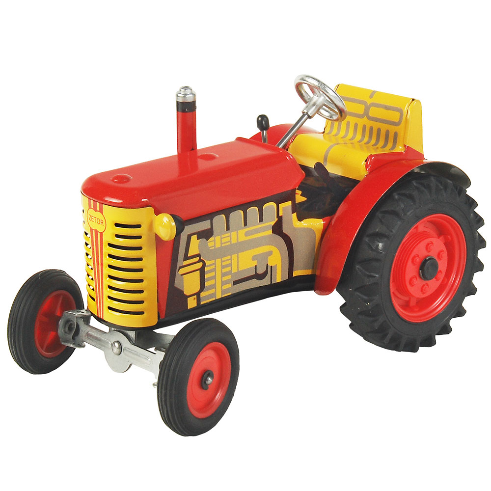 Kovap Wind-up tractor zetor red