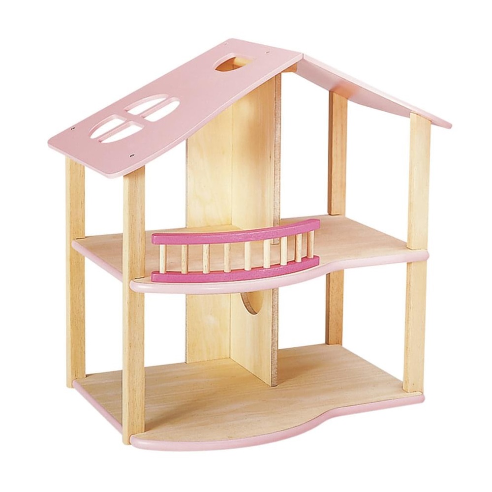 Pin Toys Dollhouse rubberwood+funriture