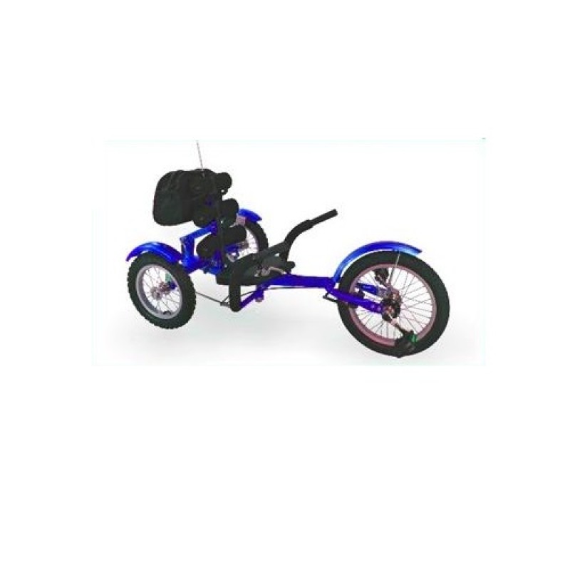 Ποδήτατο τρίκυκλο μπλε με πετάλια