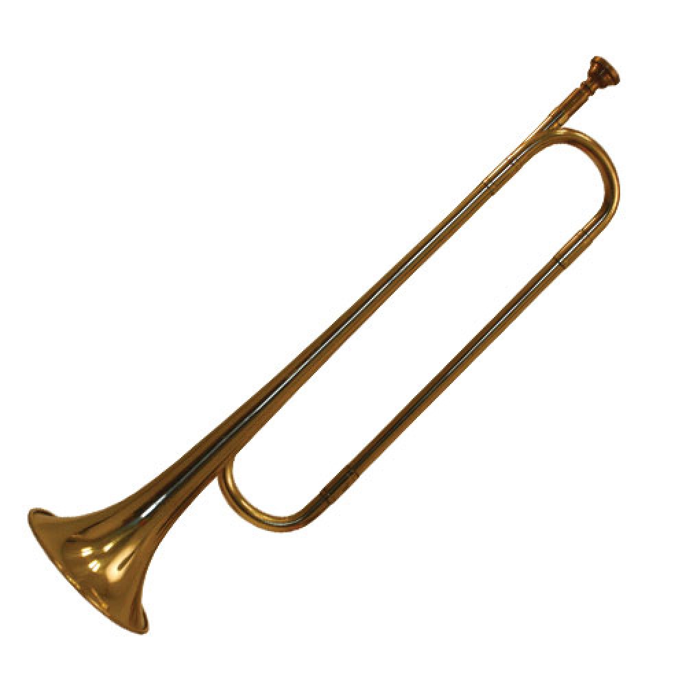 Bungle trumpet brass 49cm