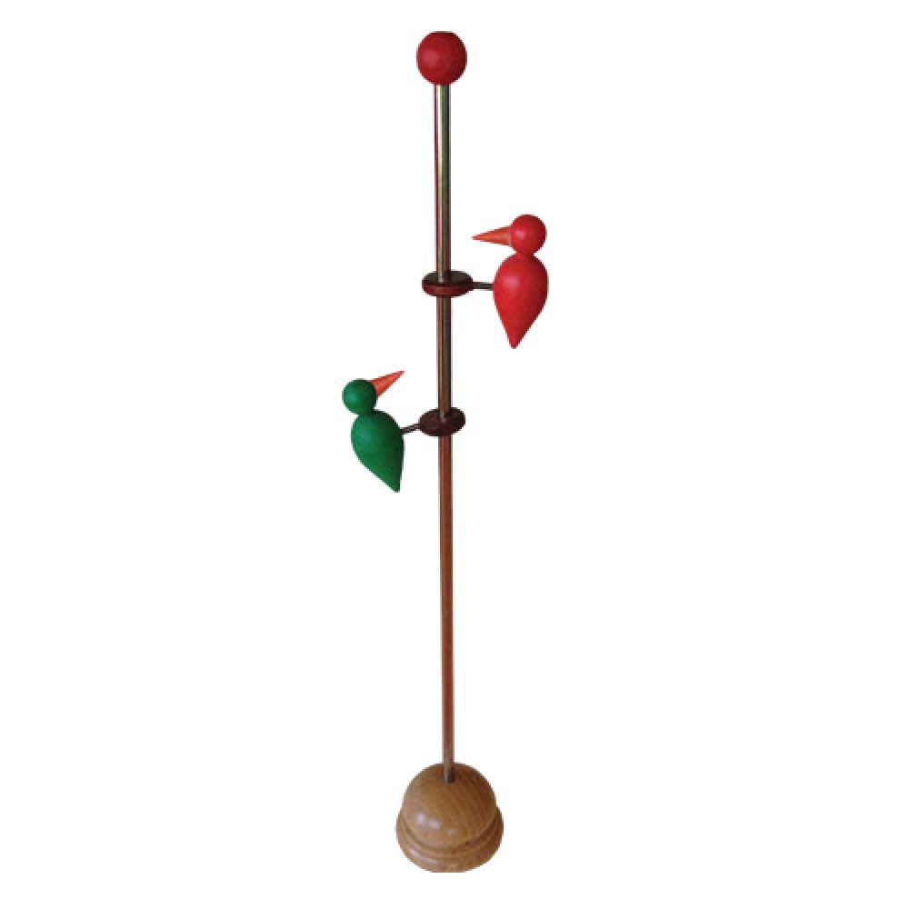 Spanish woodpecker on style (wood and alum)