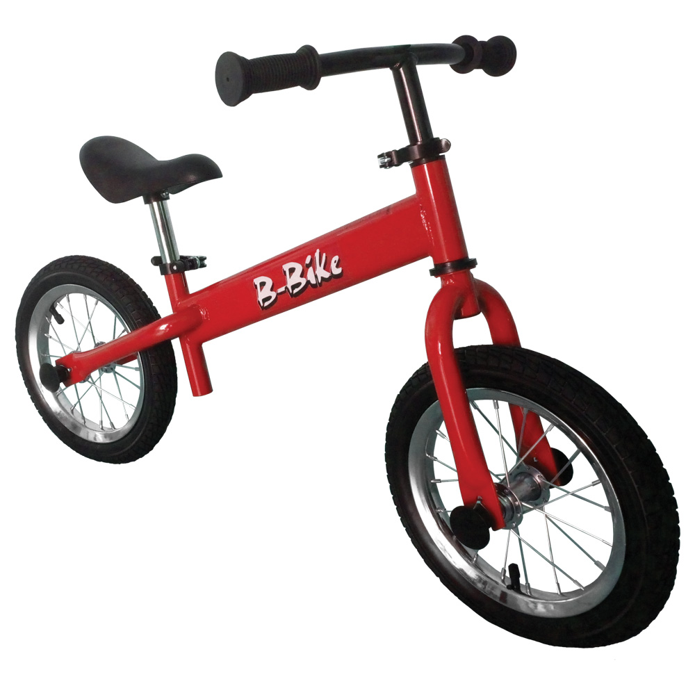 Fun Wheels Bike Balance with inflatable tire red