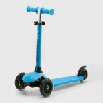 Fun Wheels παιδικό πατίνι με φωτειζόμενες ρόδες Mini iSporter M1 μπλε