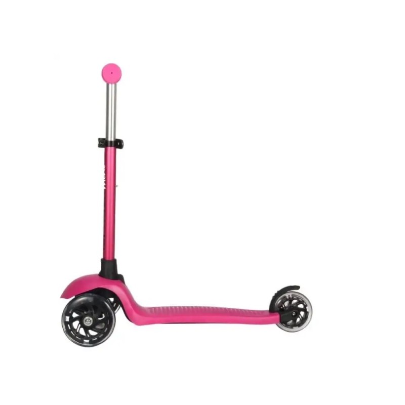 Fun Wheels παιδικό πατίνι με φωτειζόμενες ρόδες Mini iSporter M1 ροζ