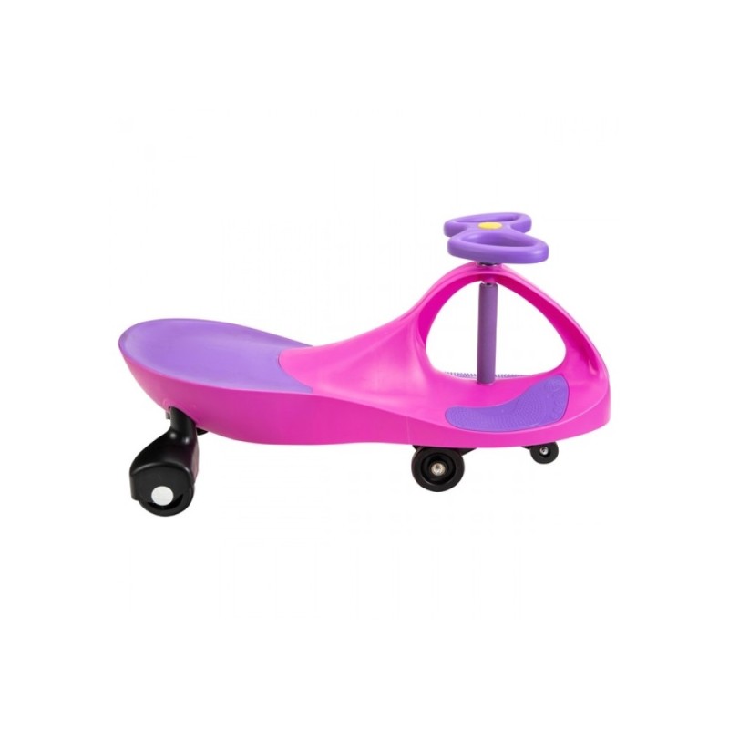 Fun Wheel Αυτοκίνητο Κίνηση με τιμόνι Wiggle Car Ροζ