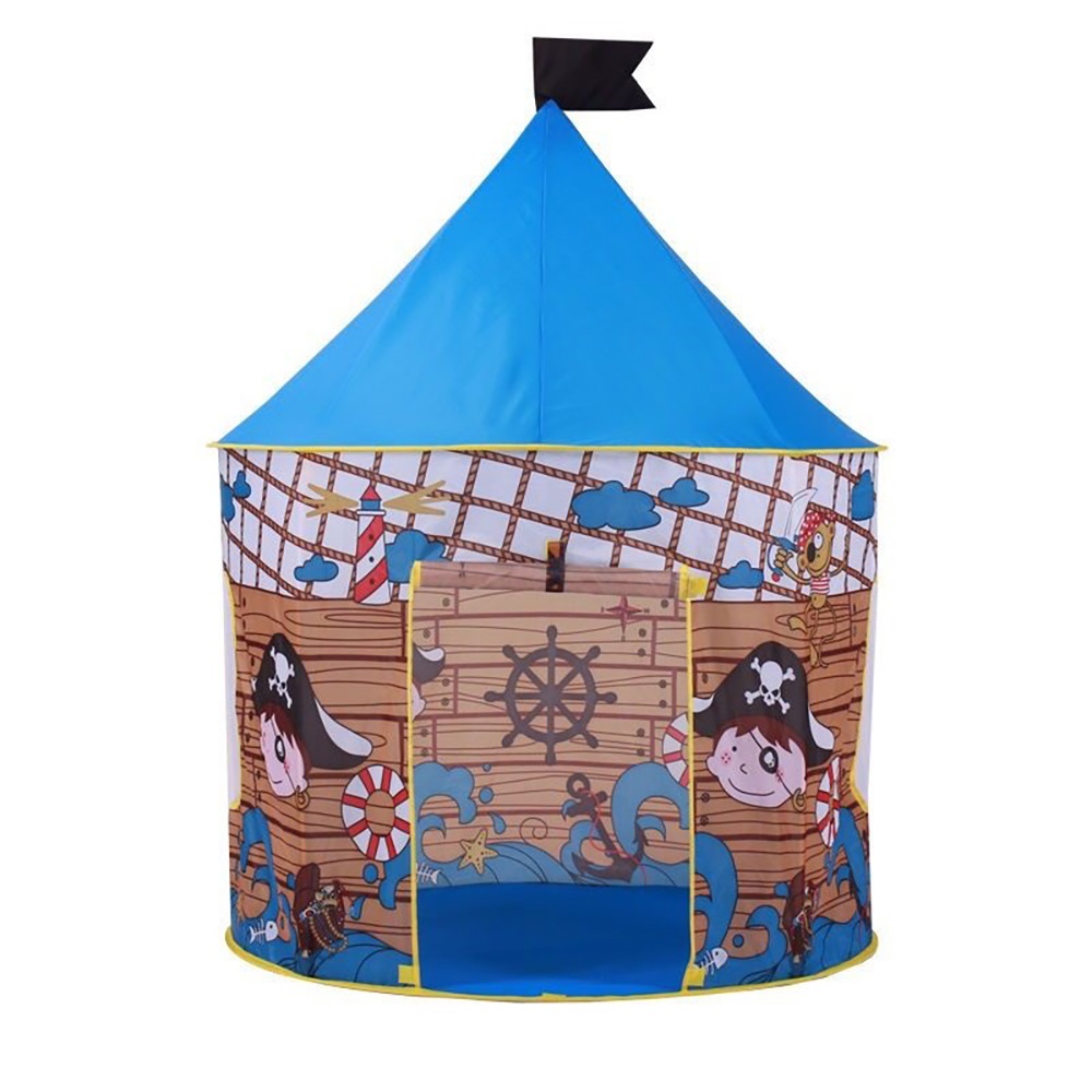 Pop-Up Blue Tent Pirate Playhouse