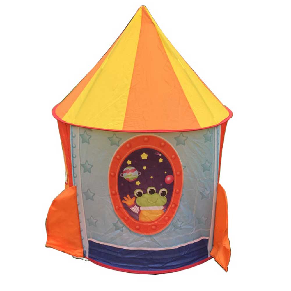 Pop-Up Tent Rocket Ship Playhouse