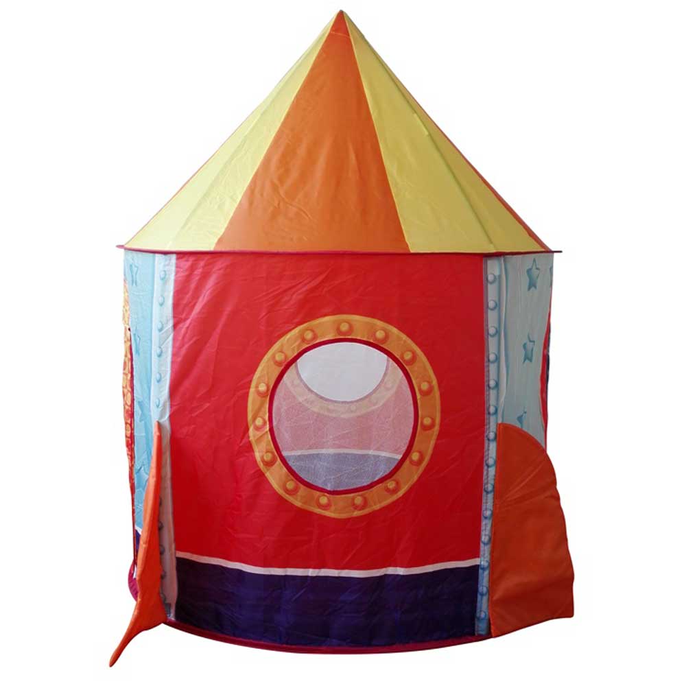 Pop-Up Tent Rocket Ship Playhouse