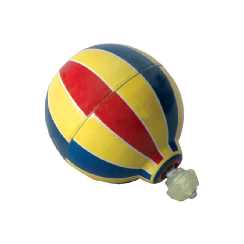 Ρετρό τσίγκινη αυτοκούρδιστη γυροσκοπική σβούρα αερόστατο μόνο για συλλέκτες