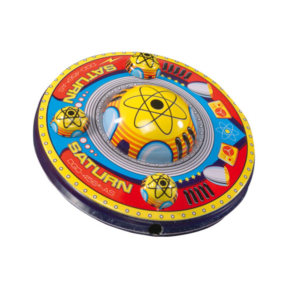 Collector tin Saturn mystery UFO