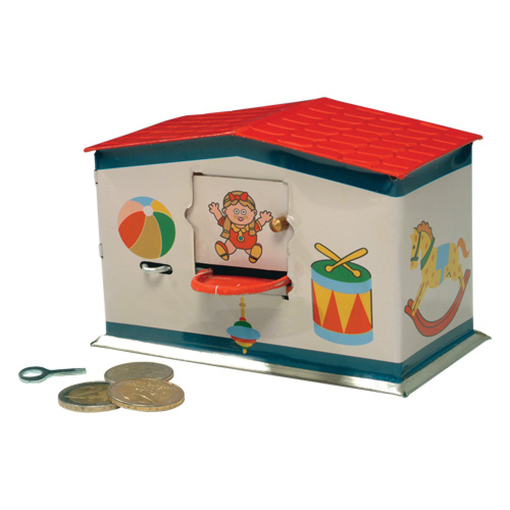 Collector tin Toy bank
