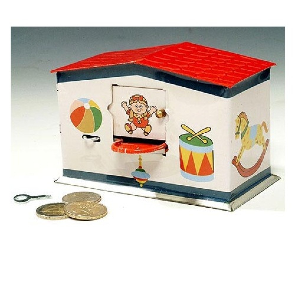 Collector tin Toy bank