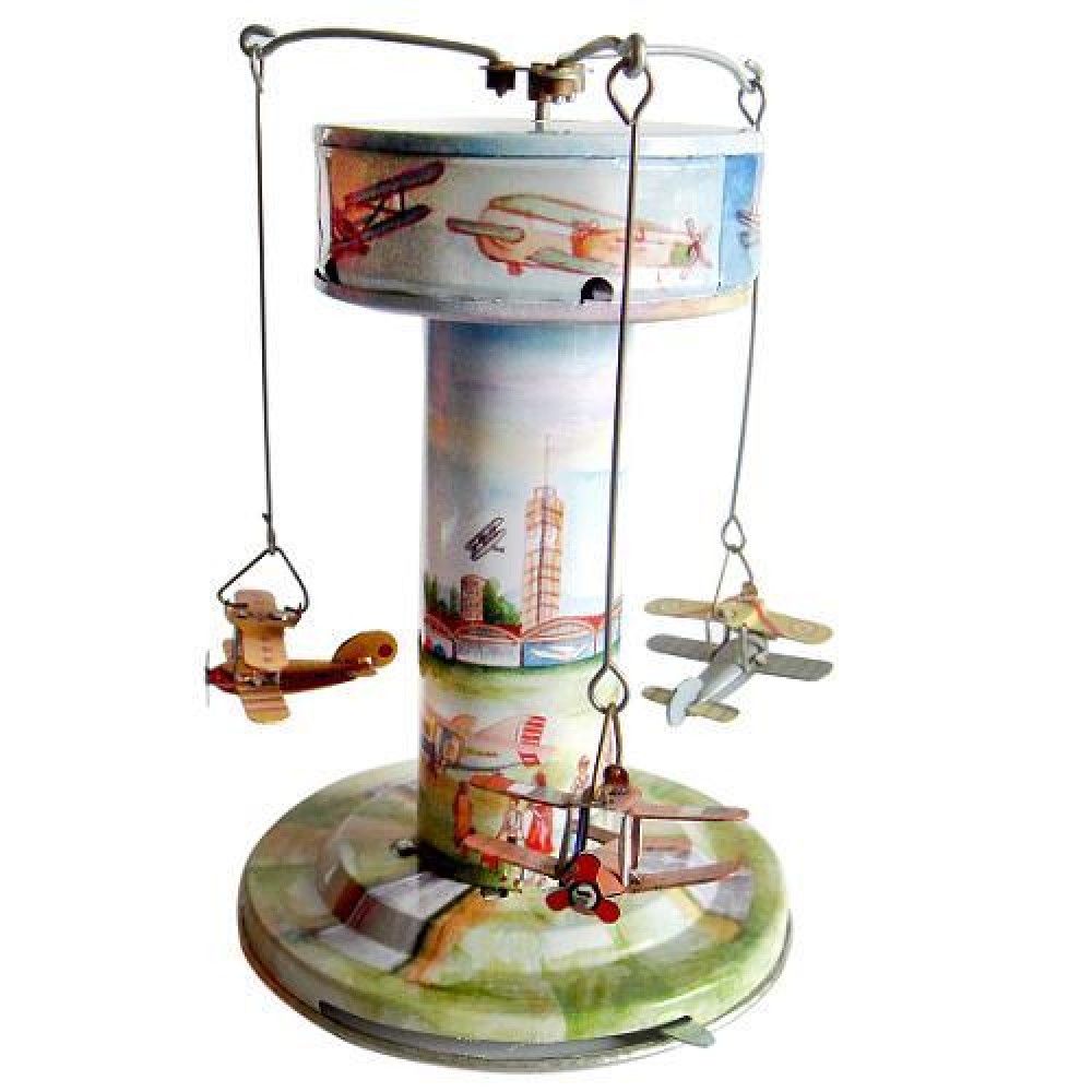 Collector tin Carousel 'Airport' for collectors only