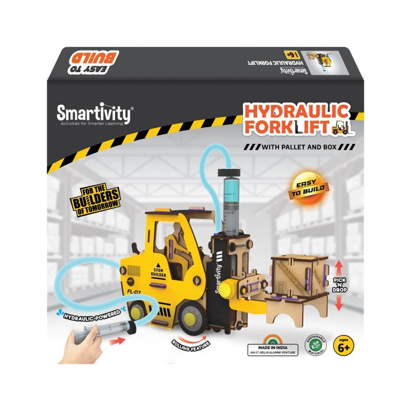Smartivity DIY κατασκευή 'Hydraulic Forklift'