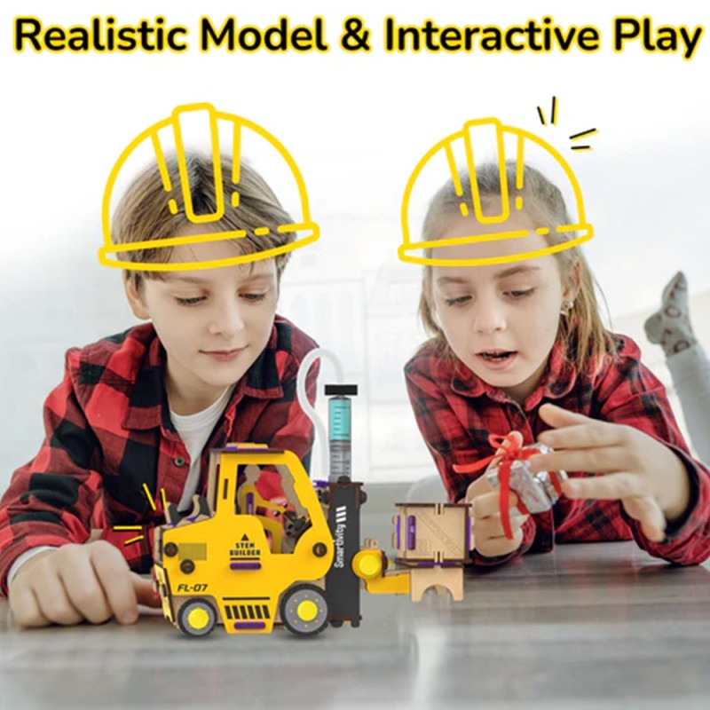 Smartivity DIY κατασκευή 'Hydraulic Forklift'