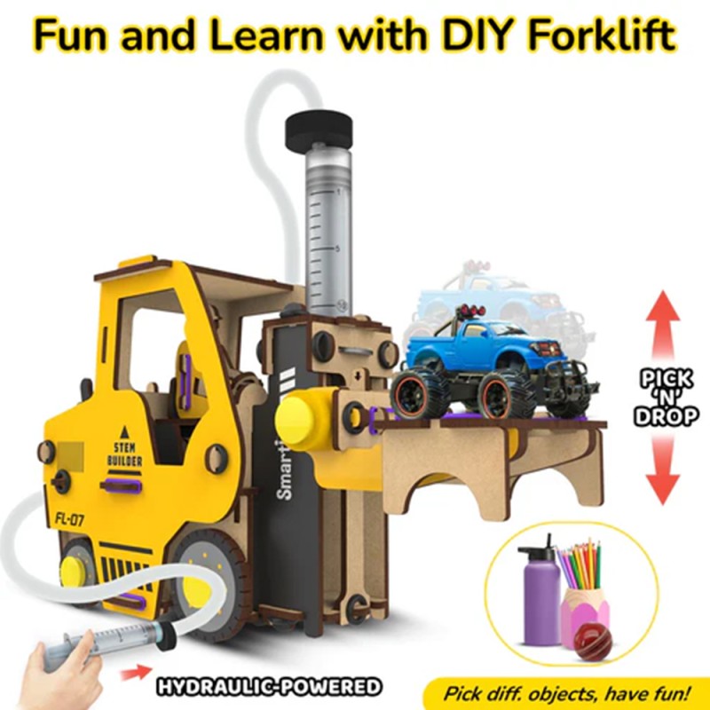 Smartivity DIY κατασκευή 'Hydraulic Forklift'