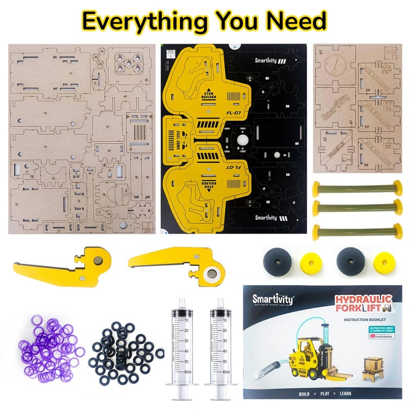 Smartivity DIY κατασκευή 'Hydraulic Forklift'