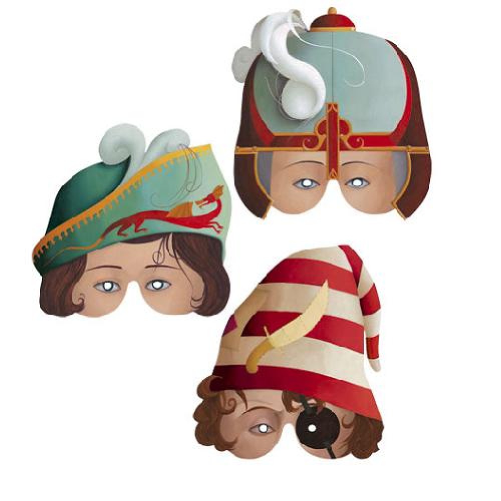 Djeco Parties 4 Masks adventurers
