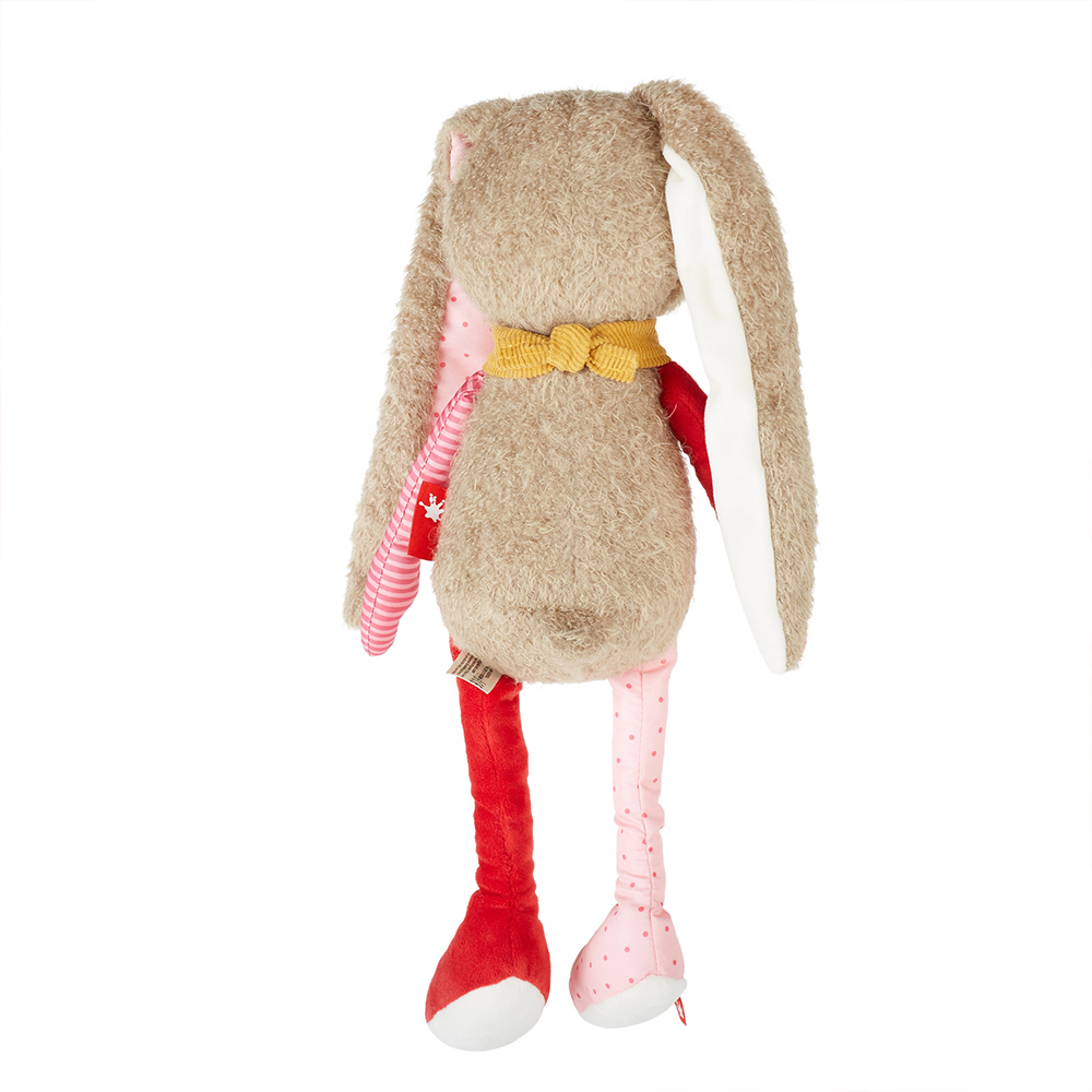 Sigikid Sweety Patchwork Λούτρινο Λαγουδάκι ροζ 40εκ. φωτογραφία