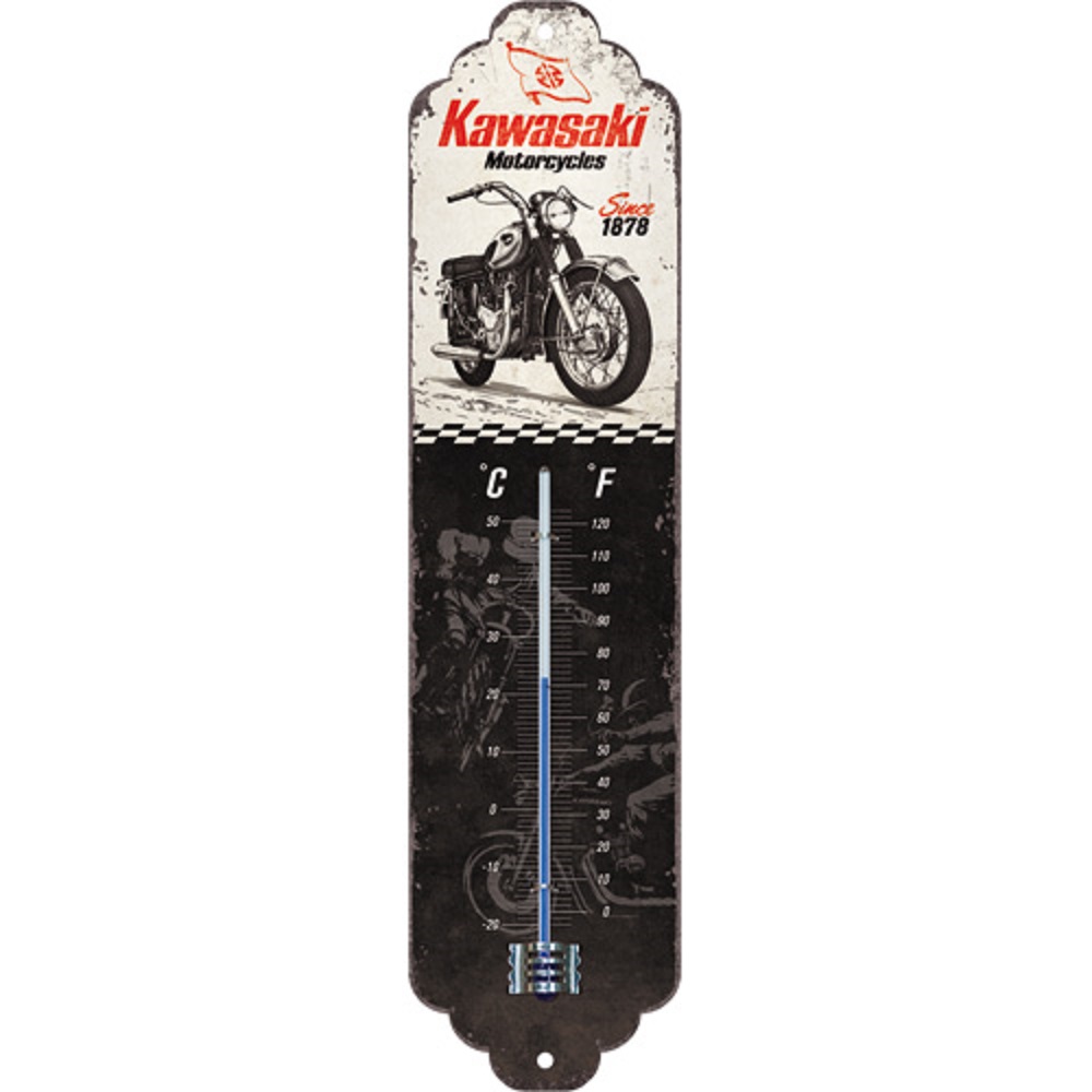 Nostalgic Θερμόμετρο Kawasaki - Since 1878